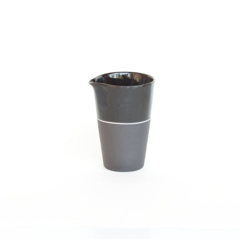 Black Porcelain Handleless Jug Medium - 5 Colour Options