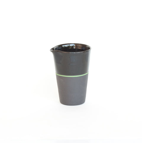 Black Porcelain Handleless Jug Medium - 5 Colour Options