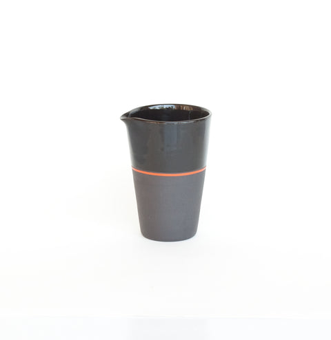 Black Porcelain Handleless Jug Medium - 5 Colour Options