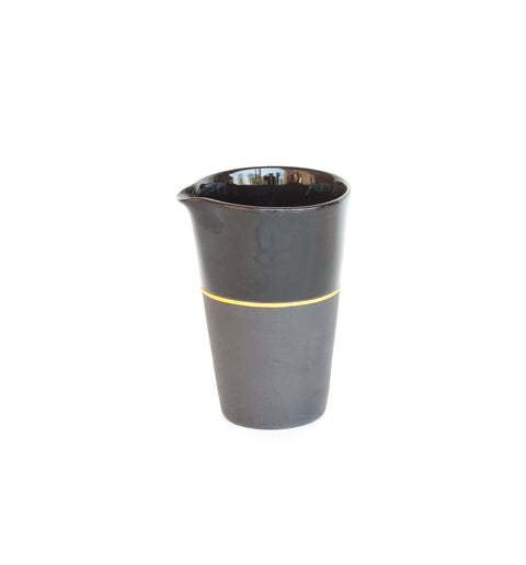 Black Porcelain Handleless Jug Medium - 5 Colour Options