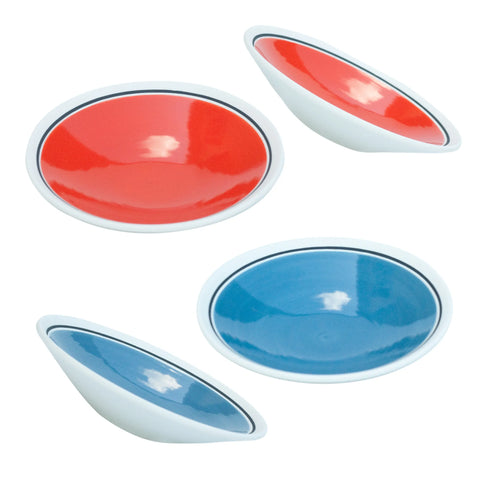 Mini Shallow Bowls or Saucers - Versatile Tiny Plates for Snacks & Nibbles - price for 2