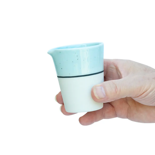 Ambit Small Handleless Jug | Duck Egg Blue Glaze