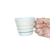 White porcelain wide mug | Ambit Rainbow collection