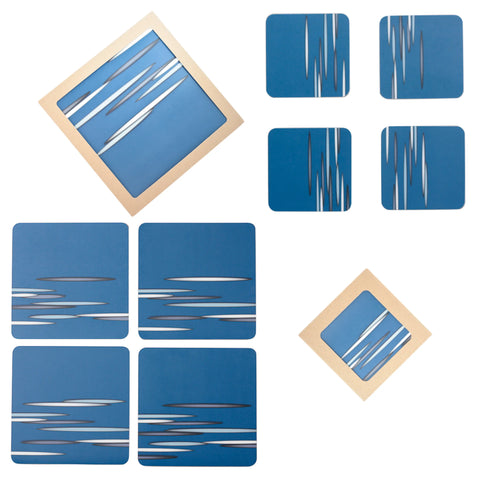 Inspired by Nature: Drop Table Mat and Coaster Sets