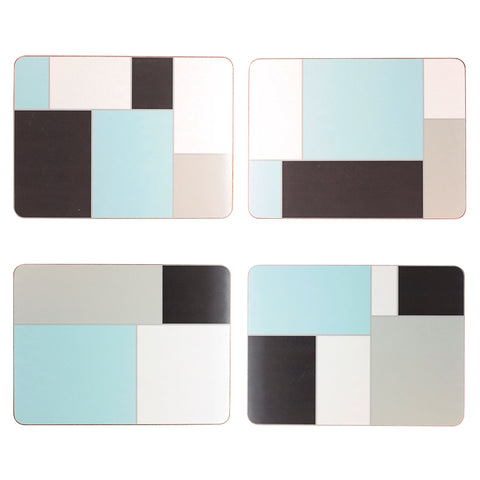 Ariel place mats: set of four